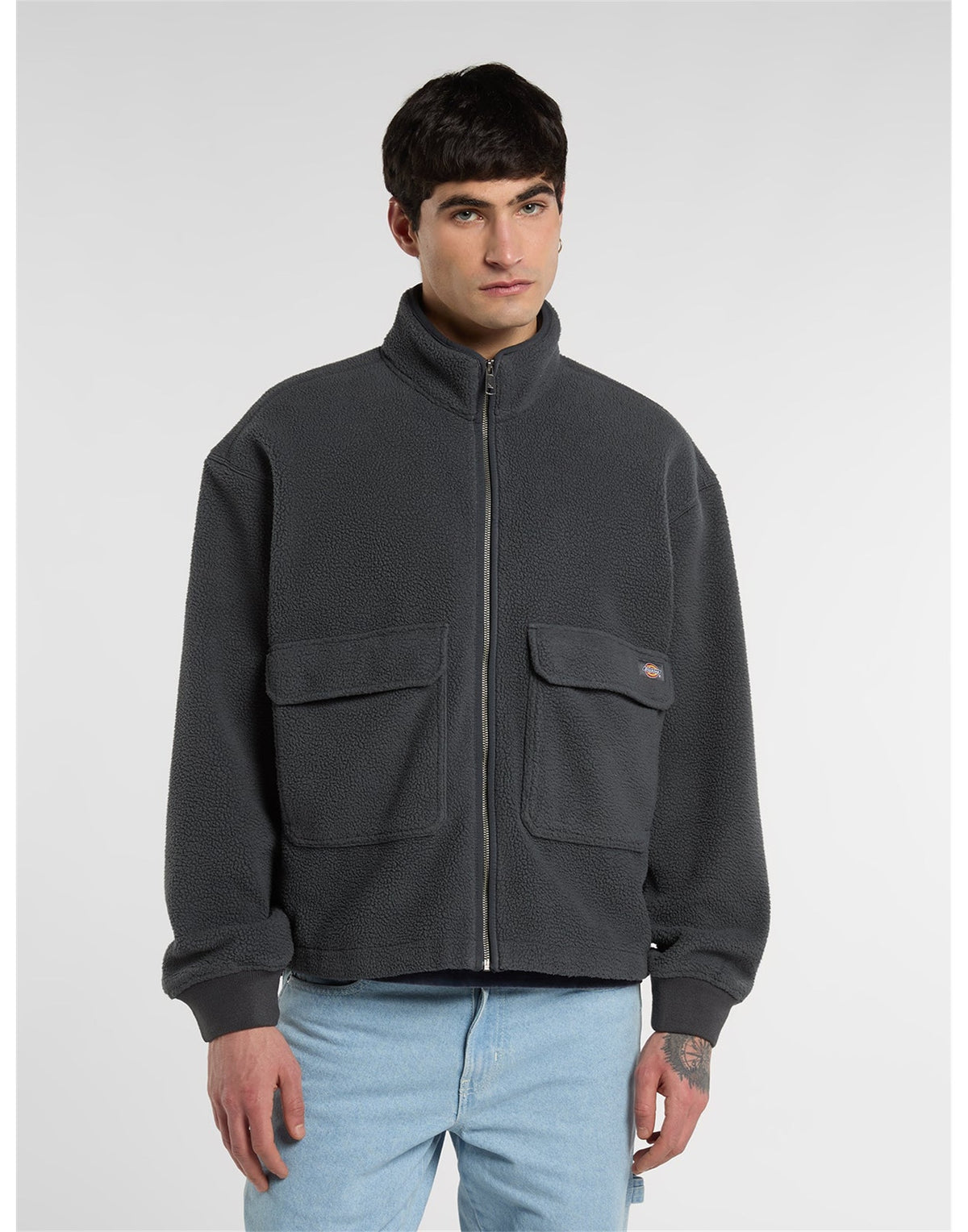 DICKIES Giacca Paulden in Pile Charcoal
