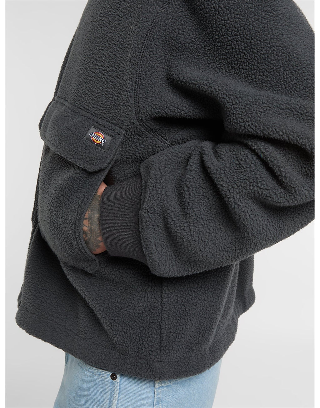 DICKIES Giacca Paulden in Pile Charcoal