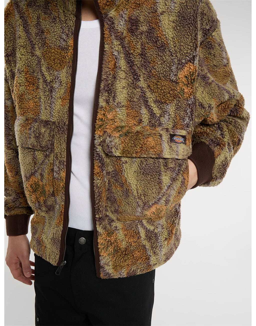 DICKIES Giacca Paulden in Pile Camouflage