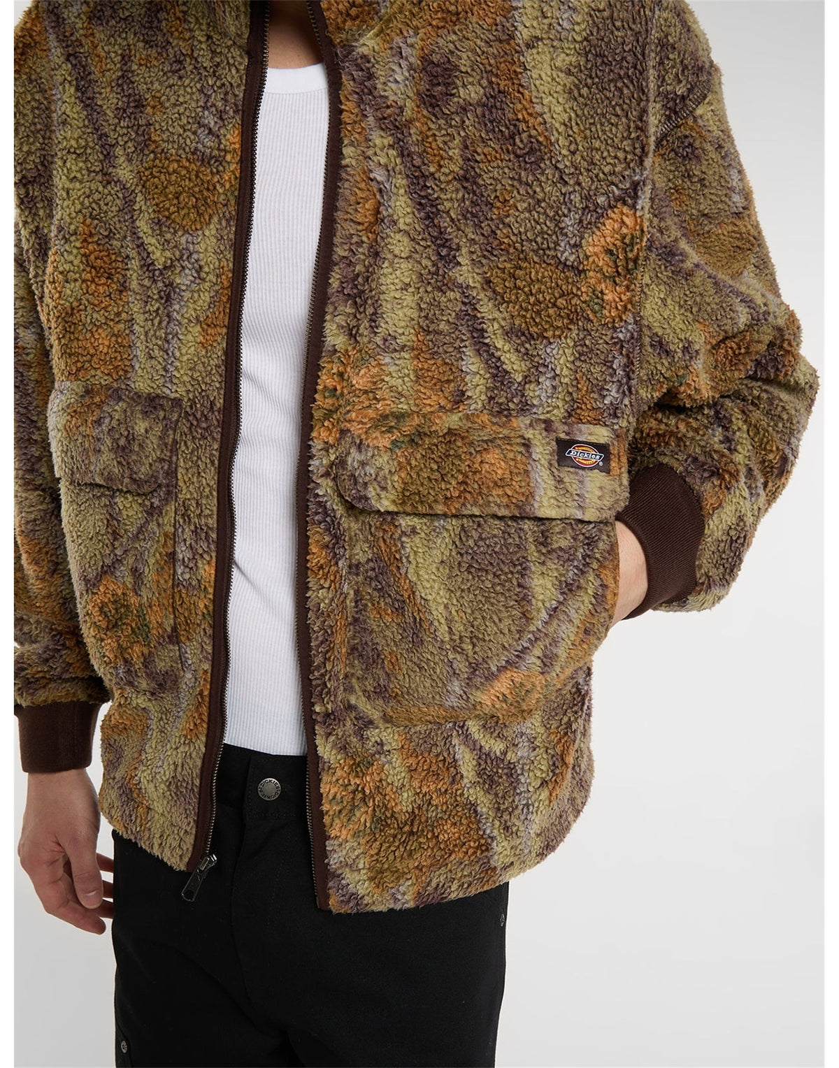 DICKIES Giacca Paulden in Pile Camouflage