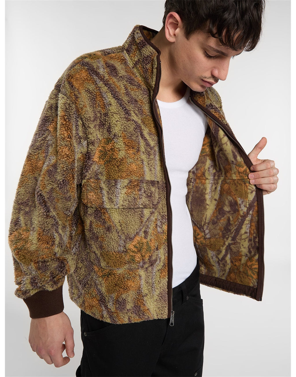 DICKIES Giacca Paulden in Pile Camouflage
