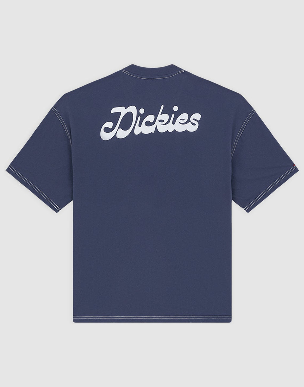 DICKIES T-shirt Cornville con Stampa Navy