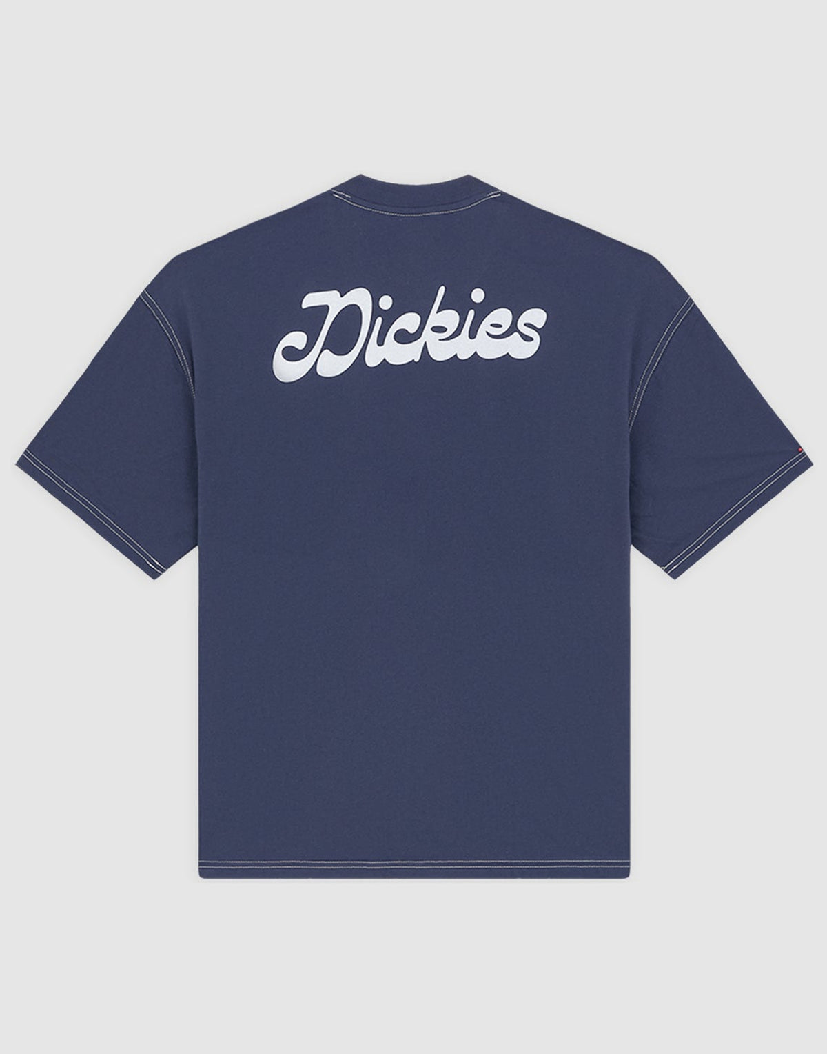 DICKIES T-shirt Cornville con Stampa Navy