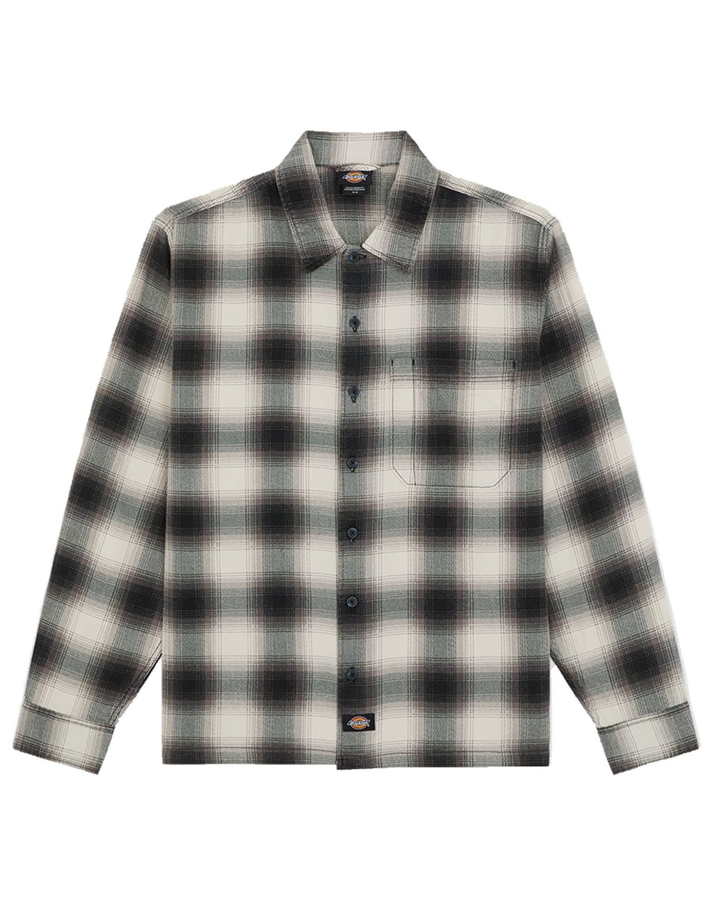 DICKIES Camicia Gulfport in Flanella a Quadri Nero