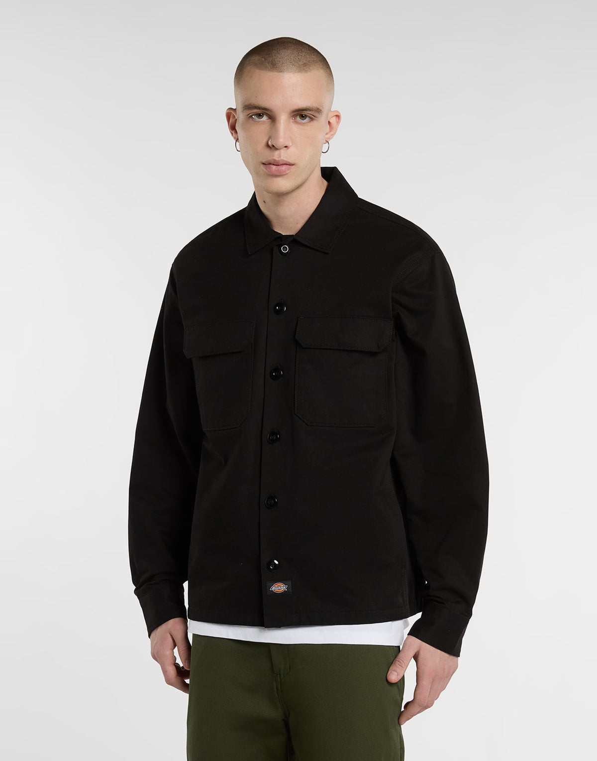 DICKIES Giacca Camicia 247 con Tasche Nero