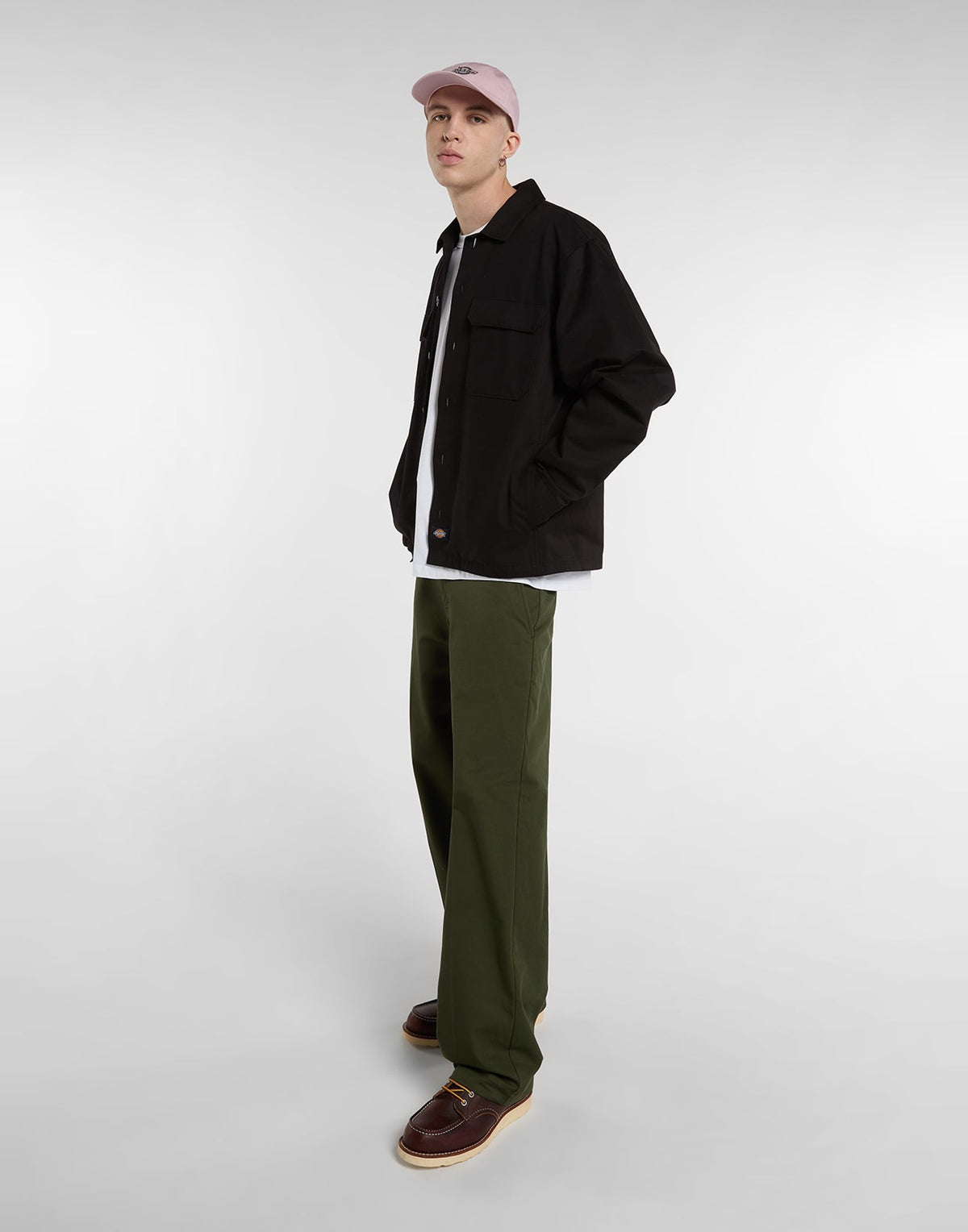 DICKIES Giacca Camicia 247 con Tasche Nero