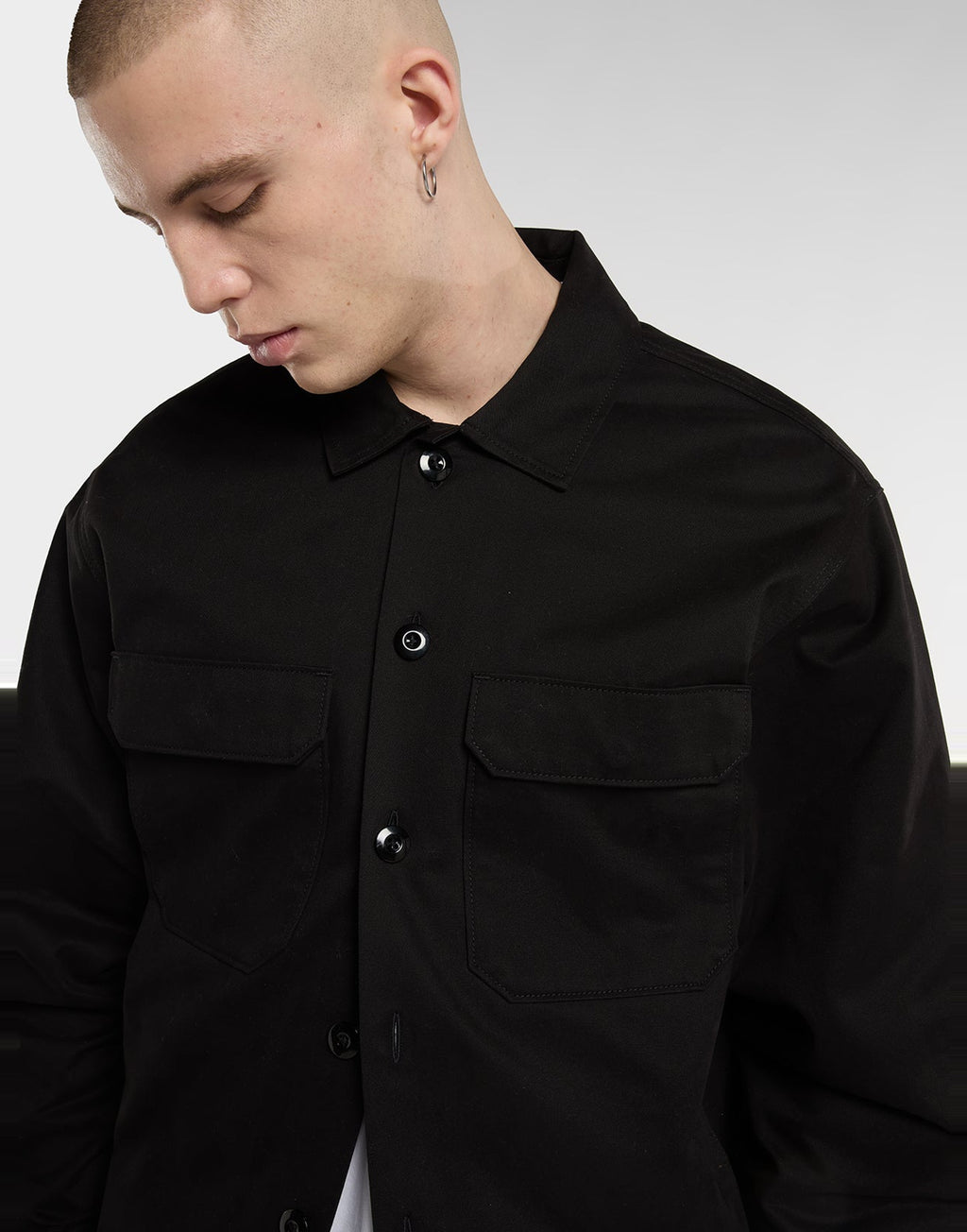 DICKIES Giacca Camicia 247 con Tasche Nero