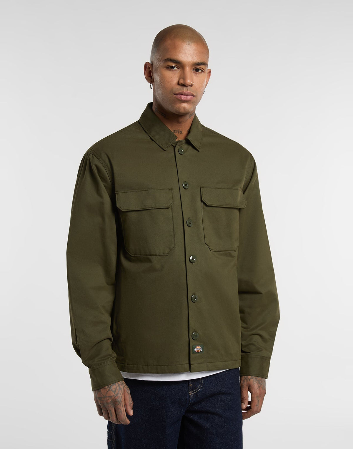 DICKIES Giacca Camicia 247 con Tasche Deep Dephts
