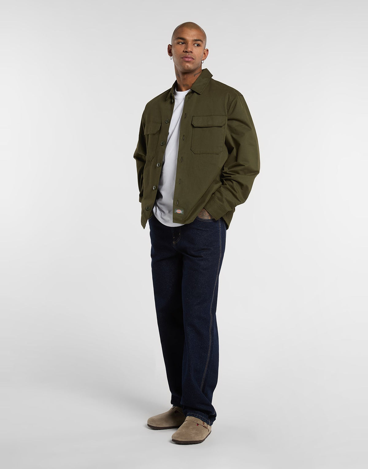 DICKIES Giacca Camicia 247 con Tasche Deep Dephts