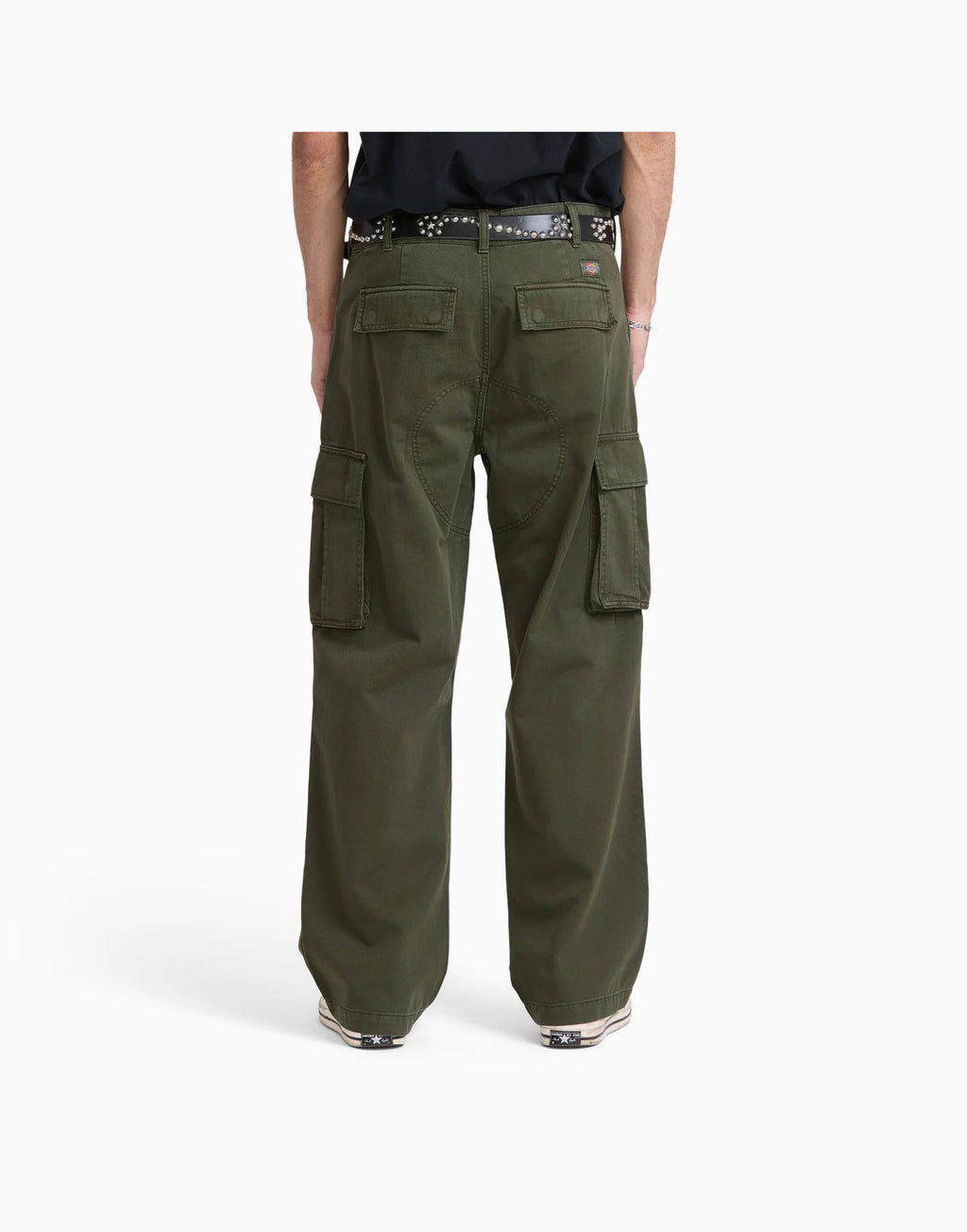DICKIES Pantaloni Cargo 247 Tinti in Capo Deep Depths
