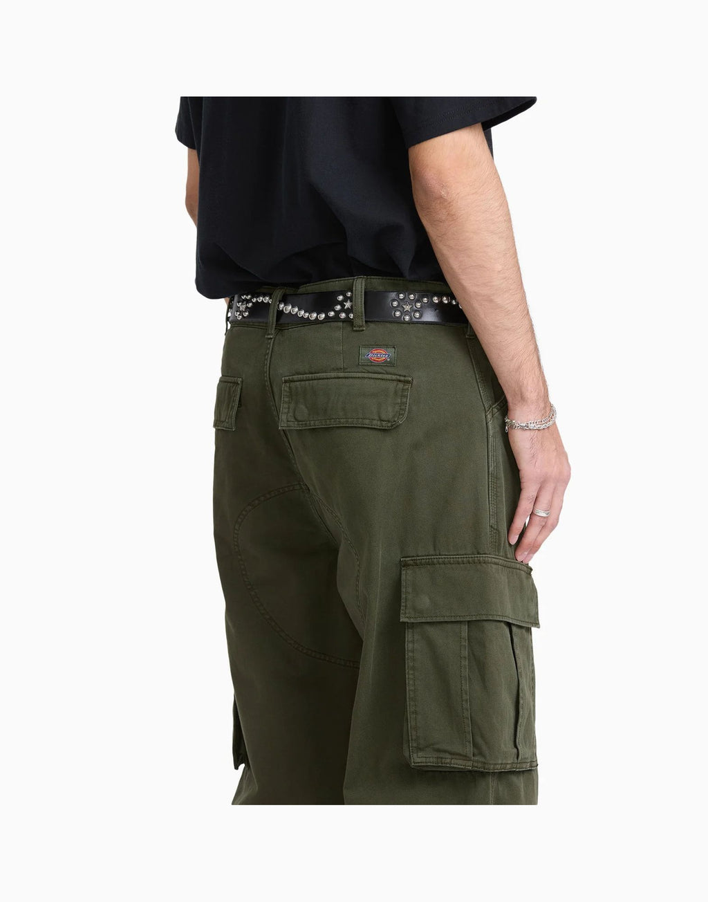 DICKIES Pantaloni Cargo 247 Tinti in Capo Deep Depths