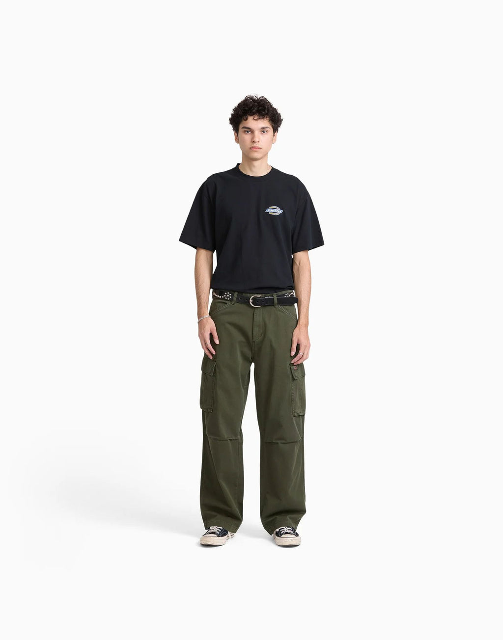 DICKIES Pantaloni Cargo 247 Tinti in Capo Deep Depths