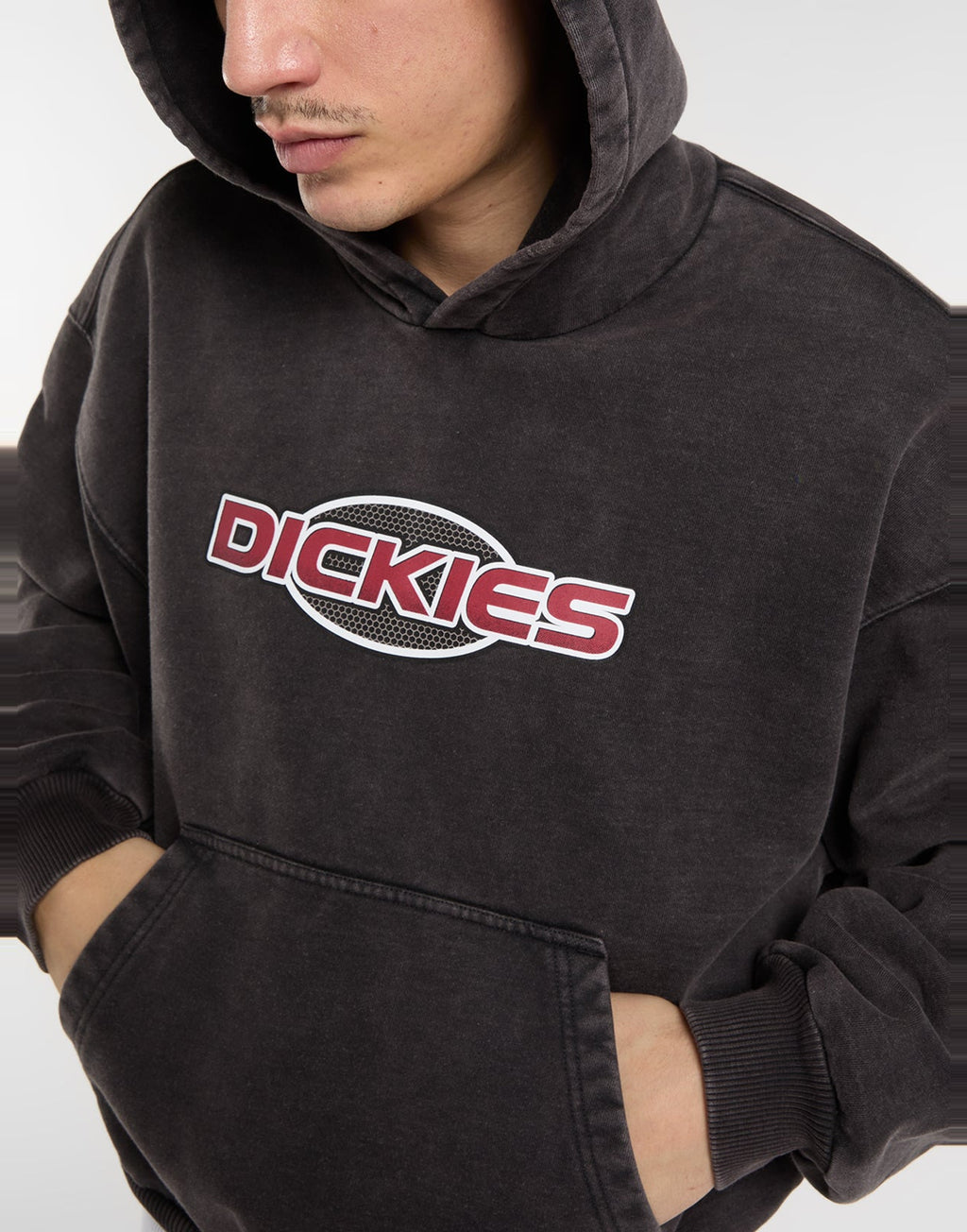 DICKIES Felpa Somerton con Cappuccio Nero
