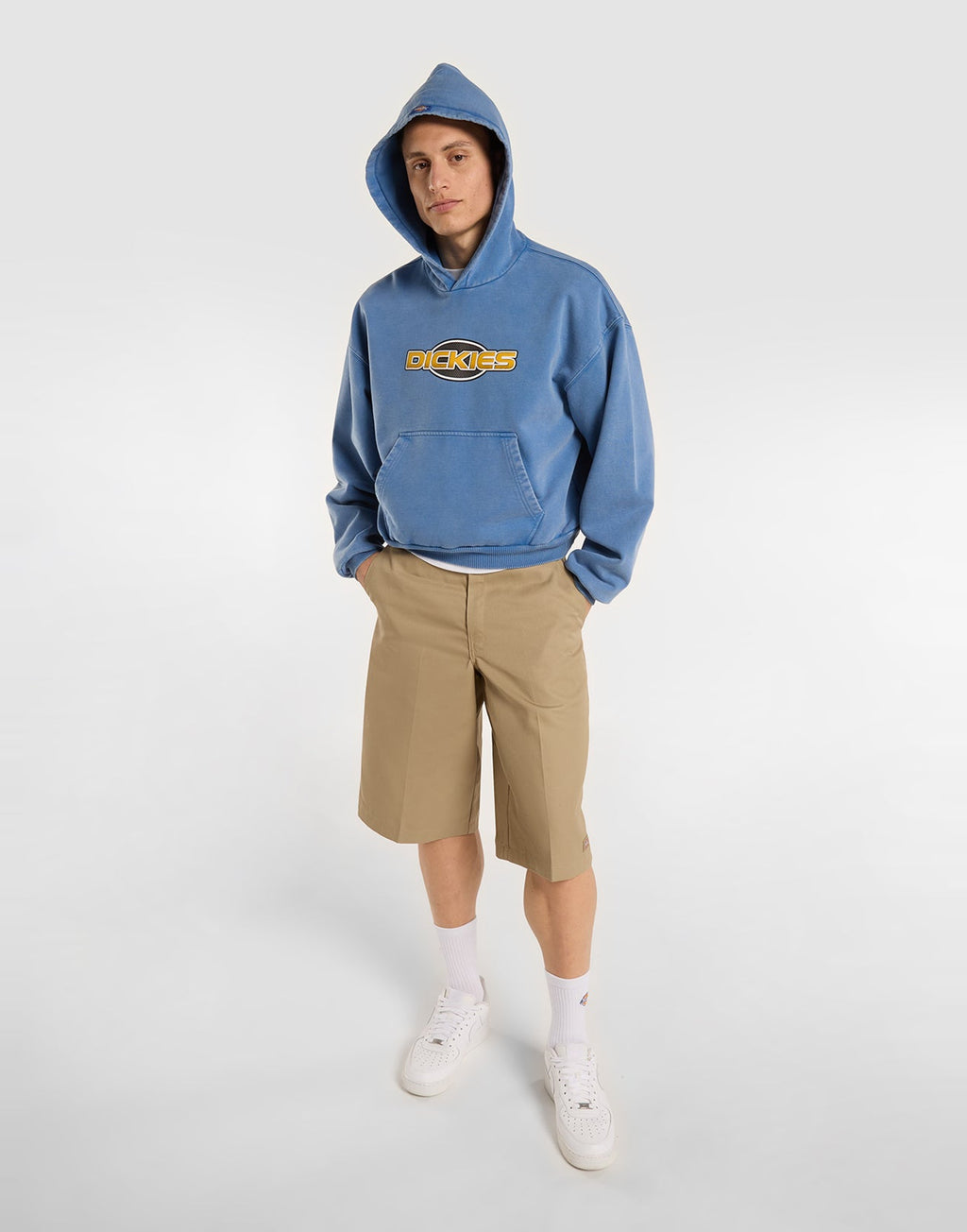 DICKIES Felpa Somerton con Cappuccio Dutch Blue