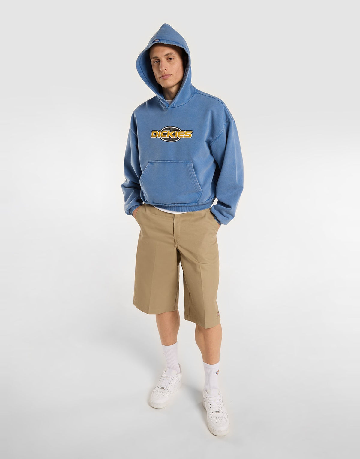 DICKIES Felpa Somerton con Cappuccio Dutch Blue