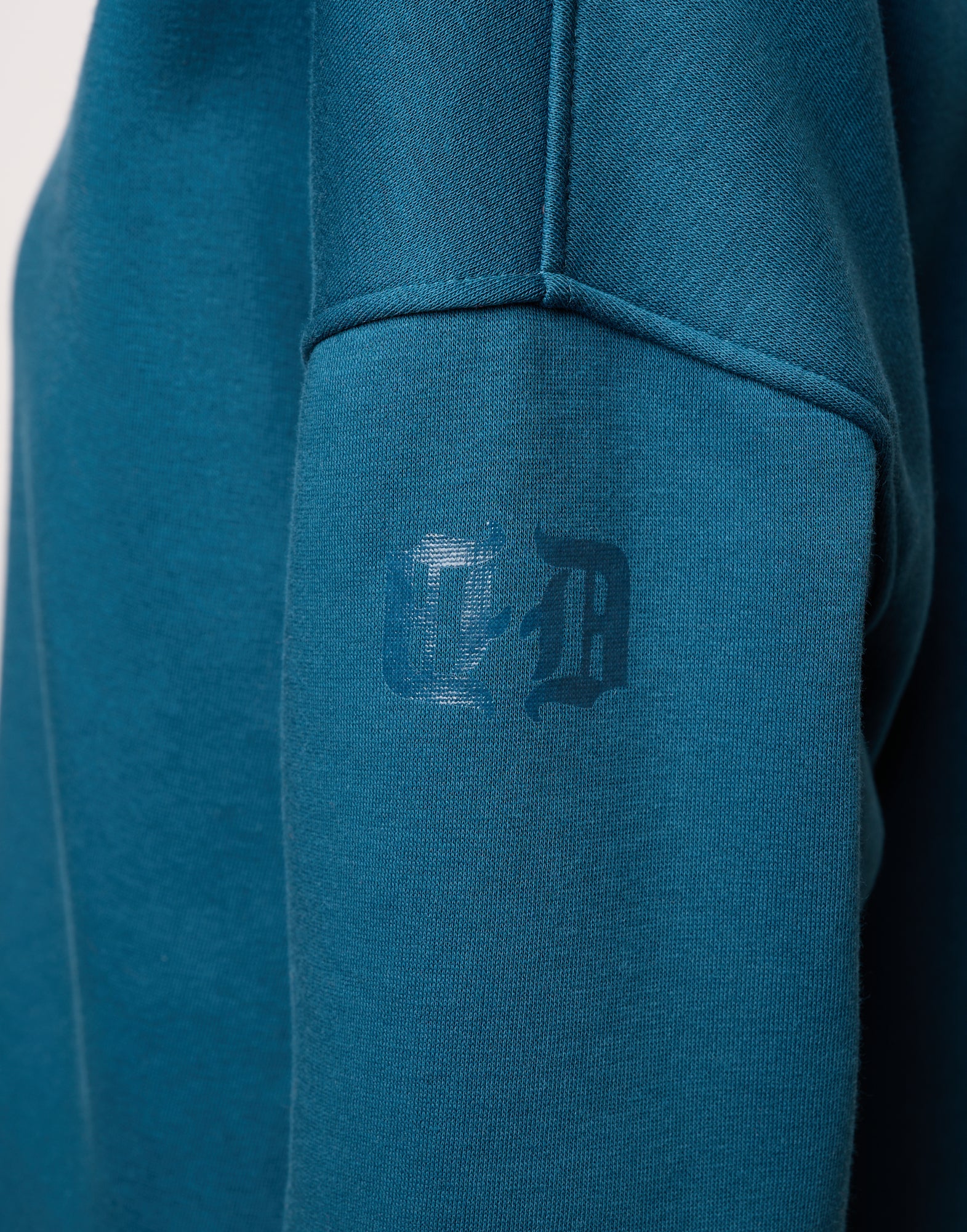 DOUUOD Felpa con Cappuccio e Tasche con Zip Tied Blue