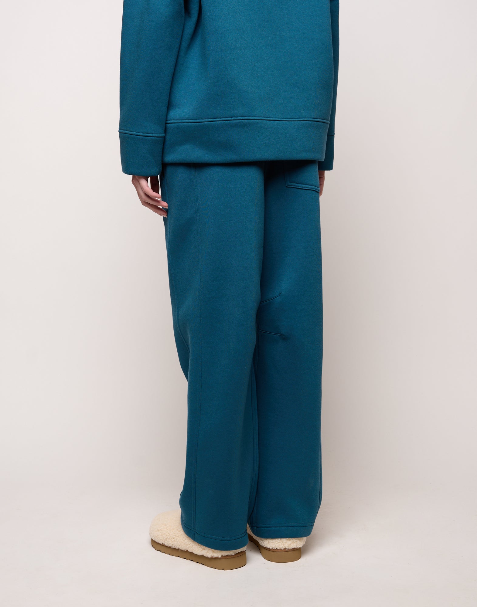 DOUUOD Pantalone Jogging Cargo con Dettagli a Taglio Tied Blue