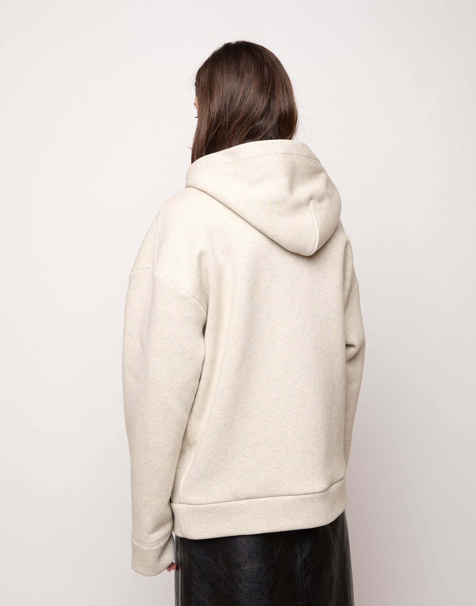 DOUUOD Giacca Genderless con Cappuccio e Zip in Metallo
