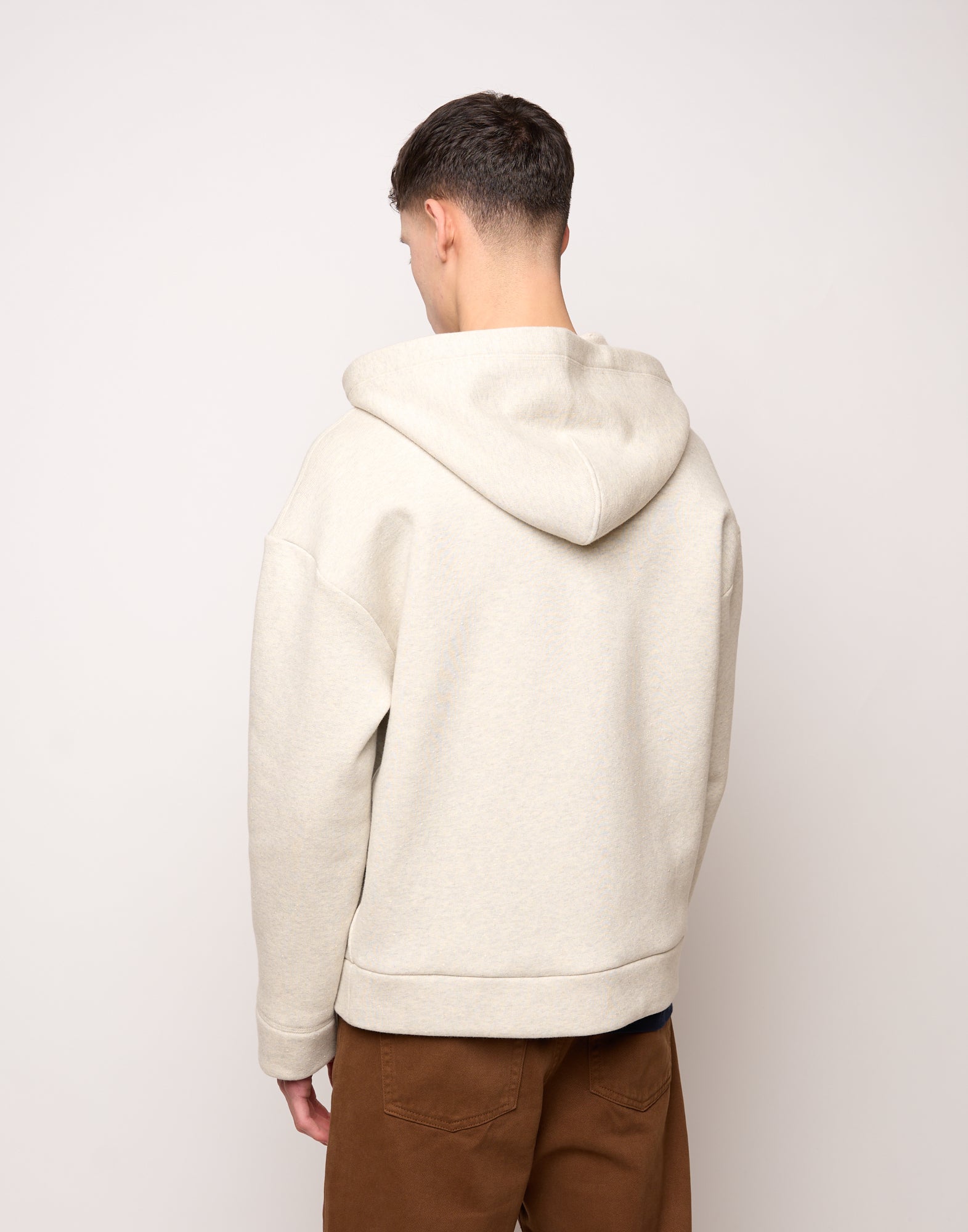 DOUUOD Giacca Genderless con Cappuccio e Zip in Metallo