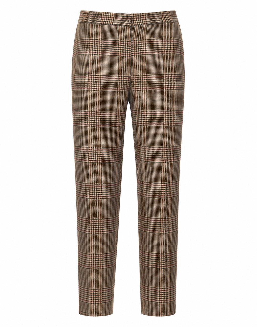 DOUUOD Pantalone a Sigaretta in Principe di Galles