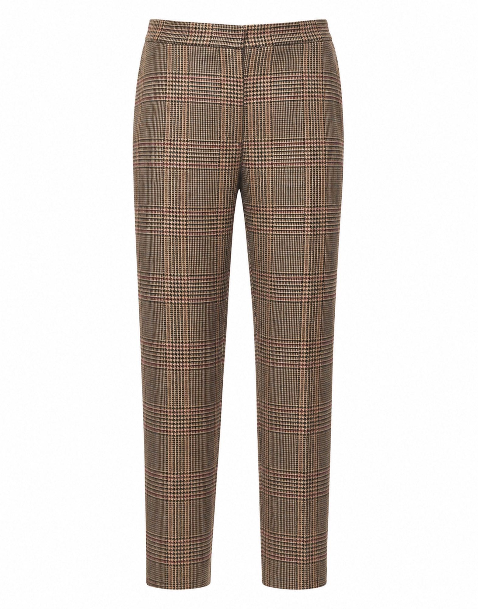 DOUUOD Pantalone a Sigaretta in Principe di Galles