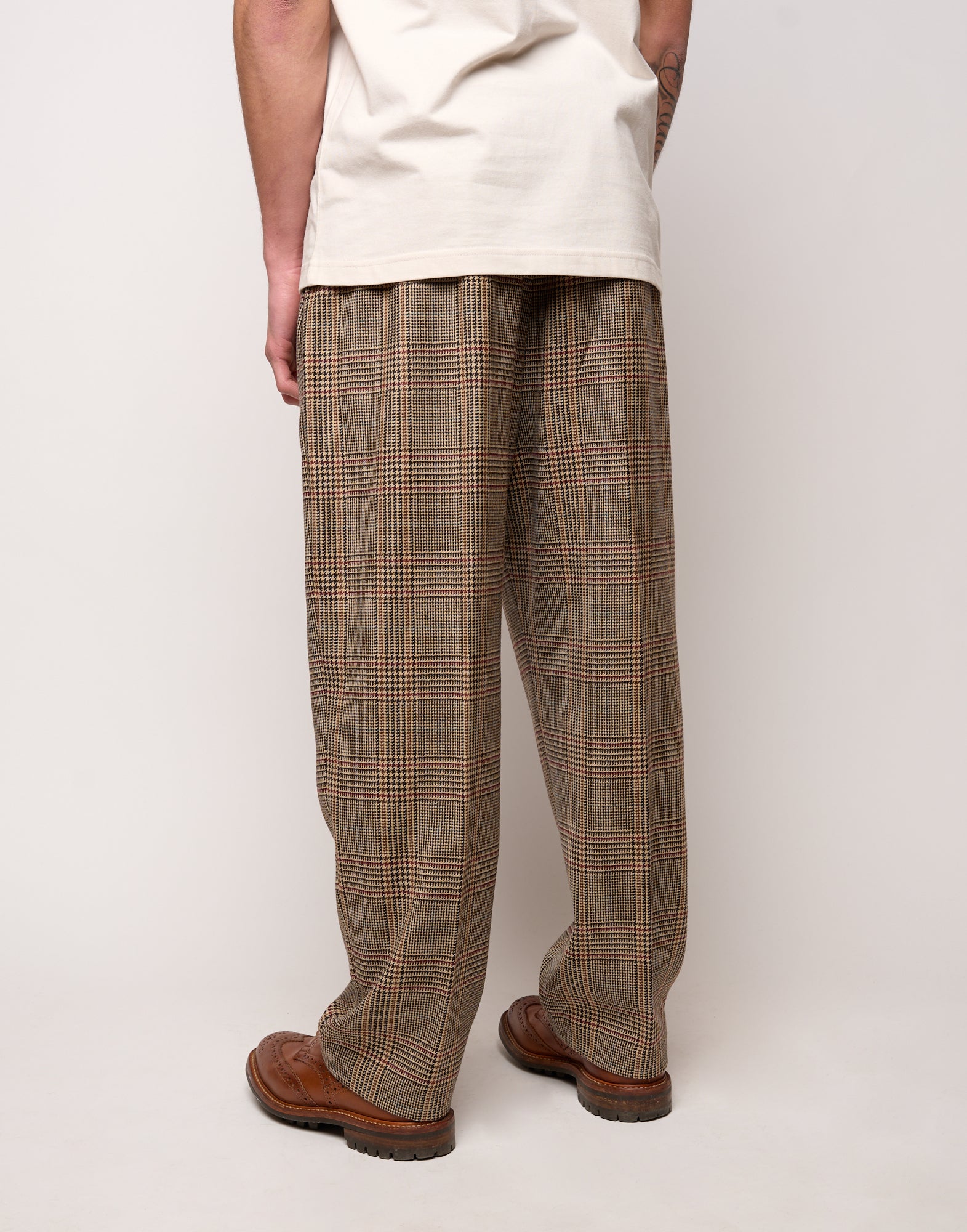 DOUUOD Pantalone Japan Genderless in Principe di Galles