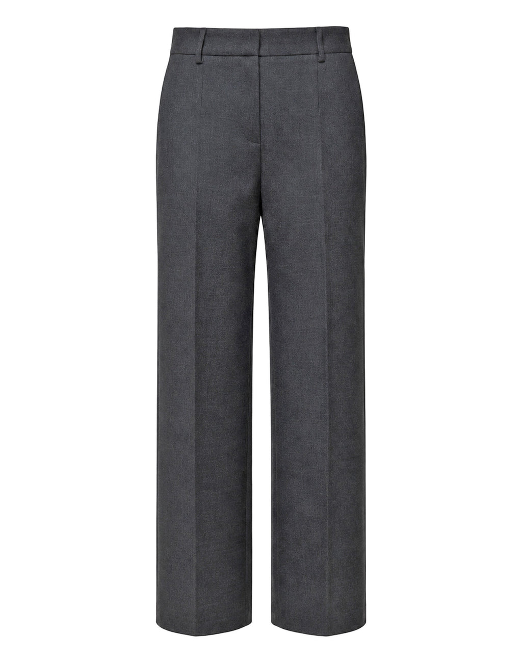 DOUUOD Pantalon Homme Large en Double Twill Stretch Anthracite