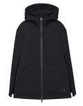 DOUUOD Mini Cappa con Cappuccio e Zip Spalmata Notte