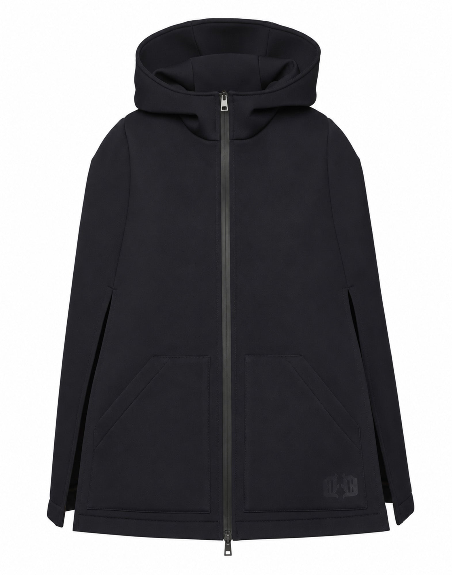 DOUUOD Mini Cappa con Cappuccio e Zip Spalmata Notte