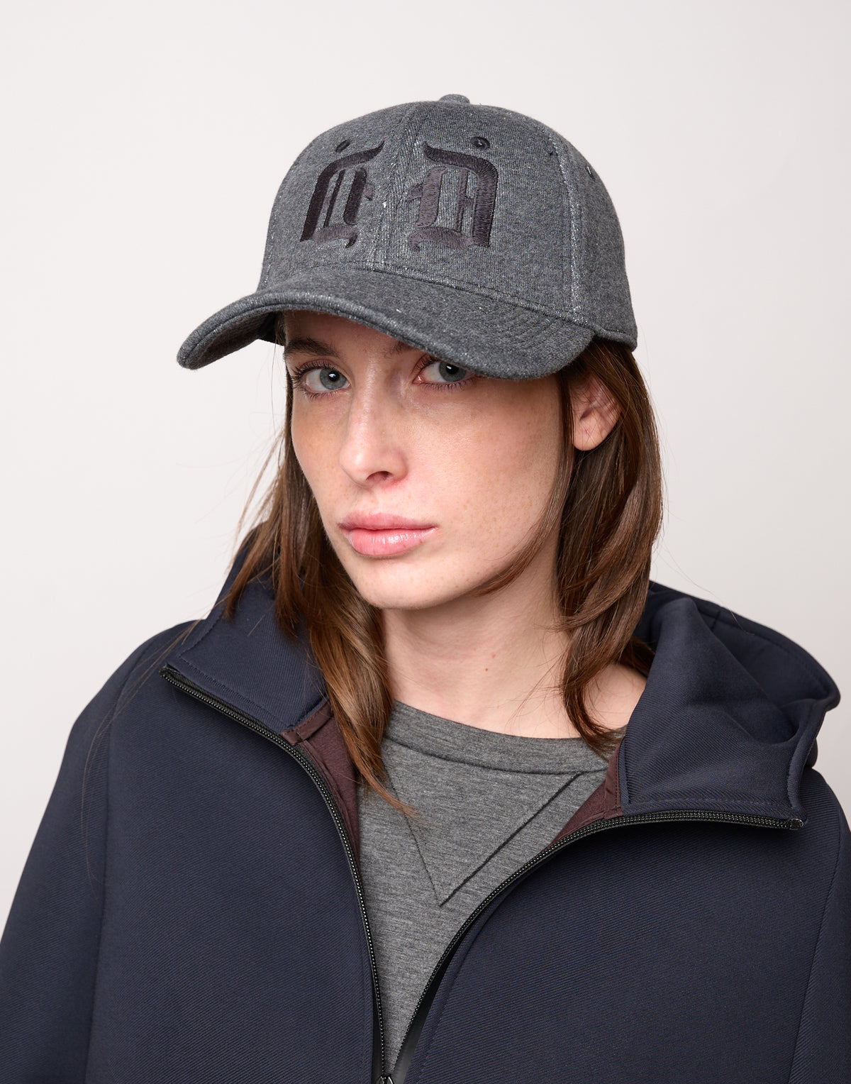 DOUUOD Mini Cappa con Cappuccio e Zip Spalmata Notte