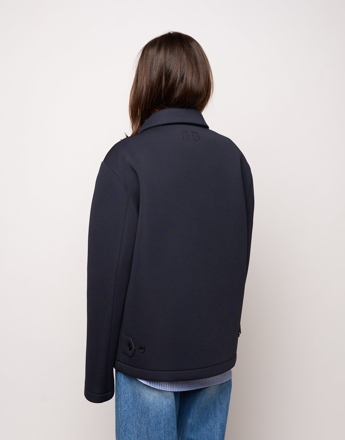DOUUOD Caban Genderless in Tecno Neoprene Notte