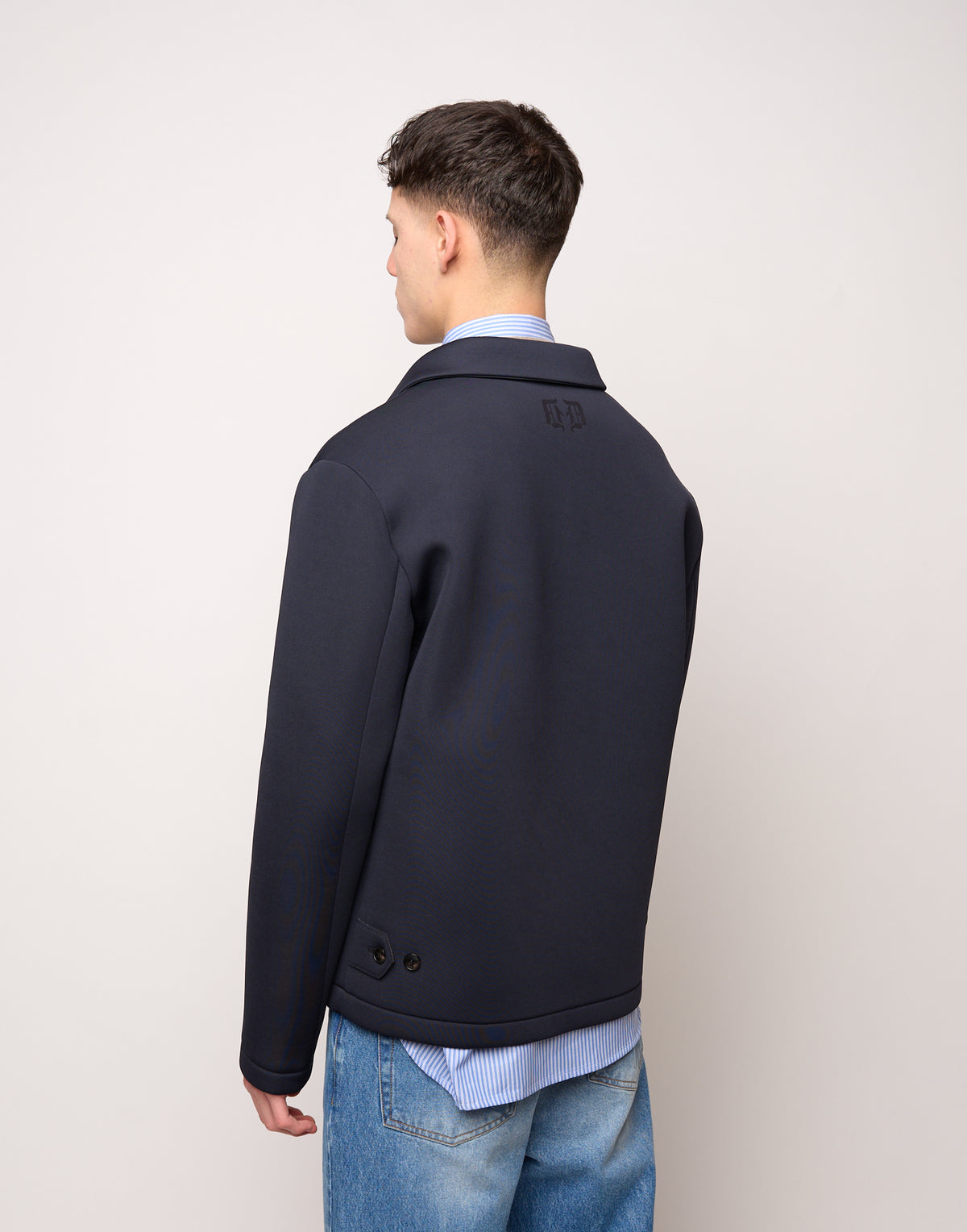 DOUUOD Caban Genderless in Tecno Neoprene Notte
