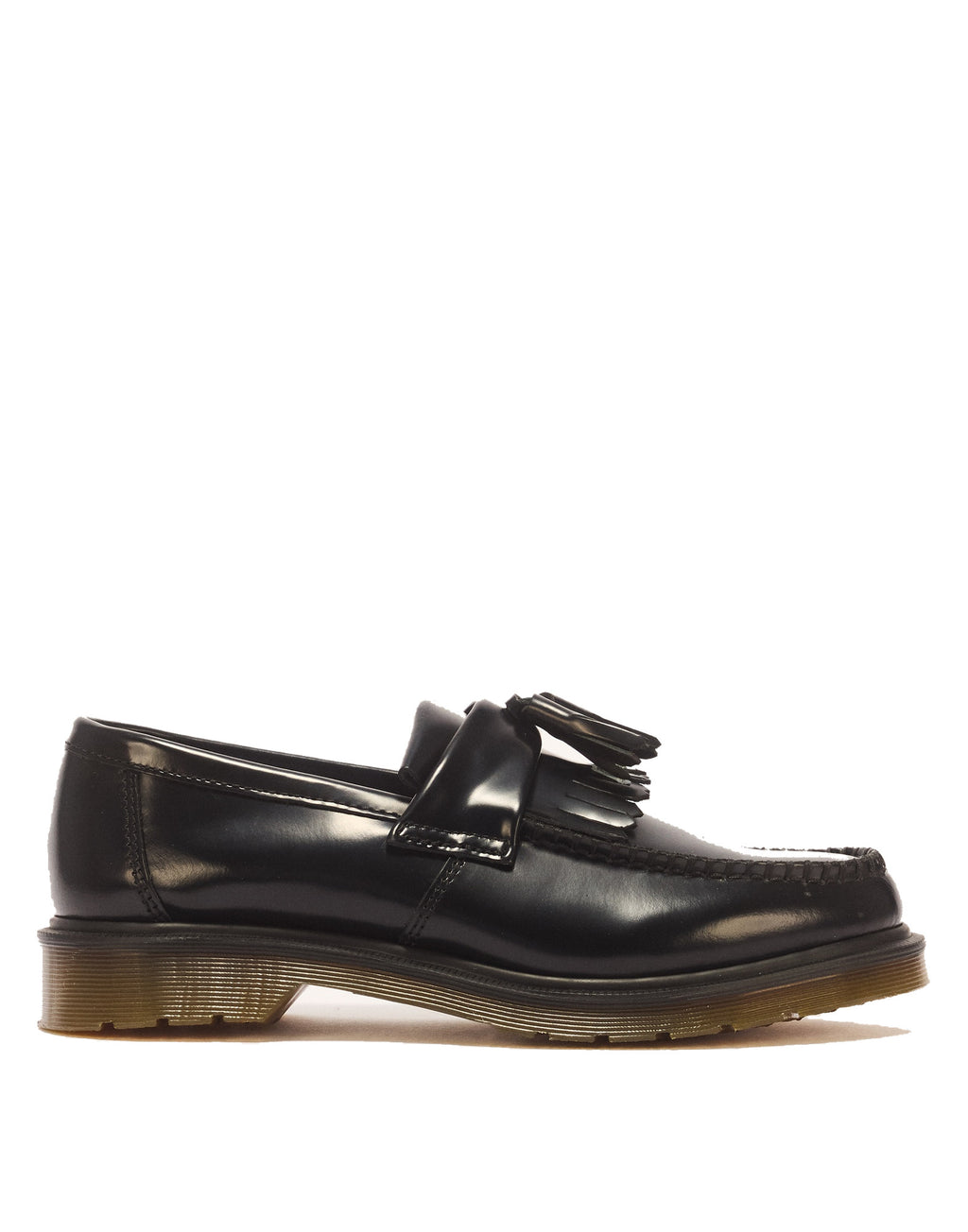 DR. MARTENS Mocassini Adrian con Nappe in Pelle Smooth Black