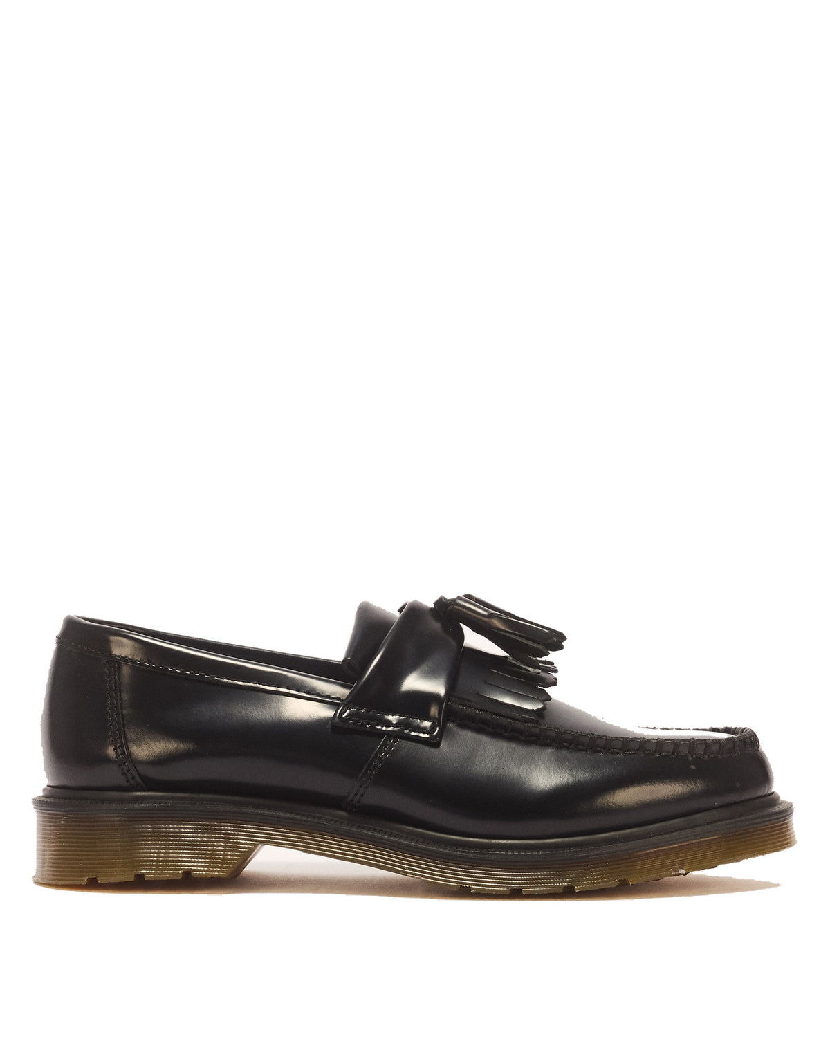 DR. MARTENS Mocassini Adrian con Nappe in Pelle Smooth Black