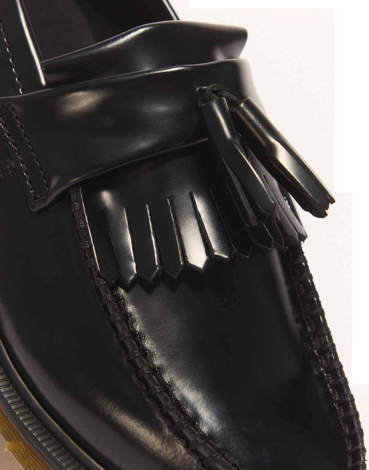 DR. MARTENS Mocassini Adrian con Nappe in Pelle Smooth Black