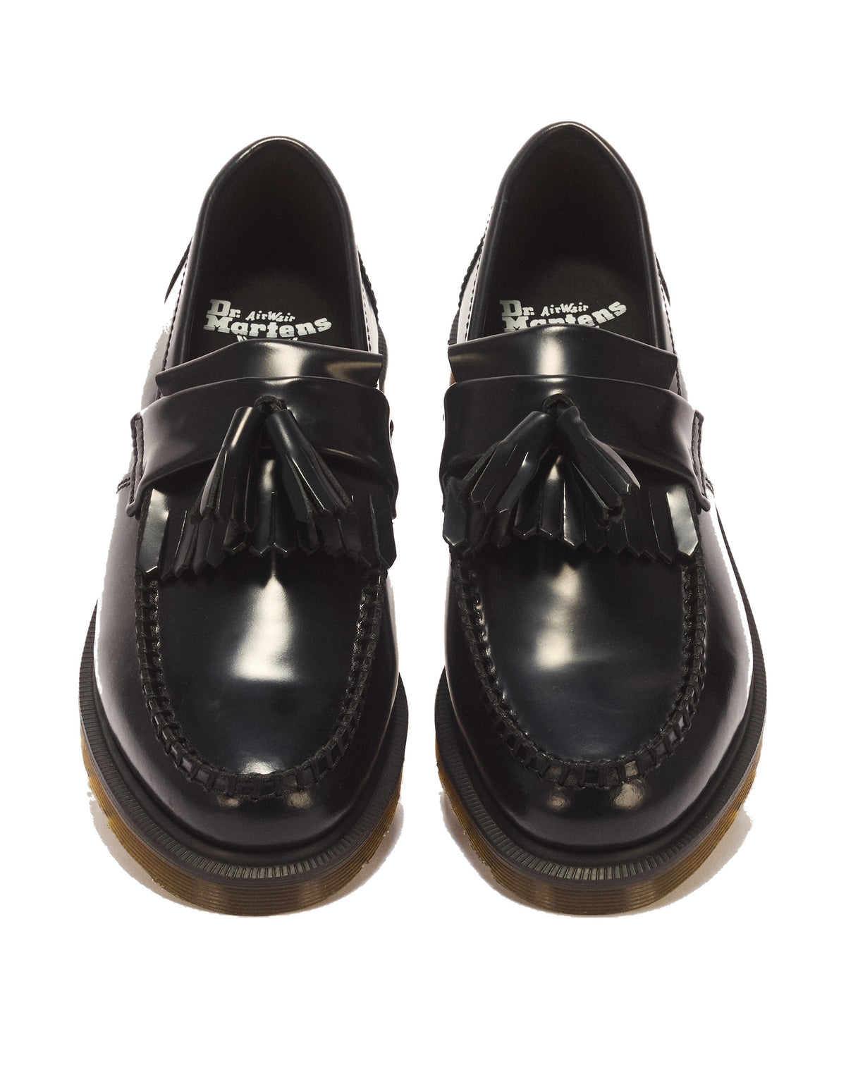 DR. MARTENS Mocassini Adrian con Nappe in Pelle Smooth Black