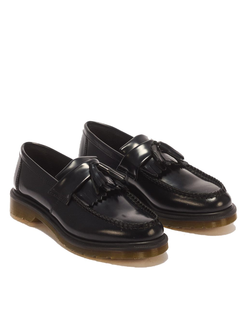 DR. MARTENS Mocassini Adrian con Nappe in Pelle Smooth Black