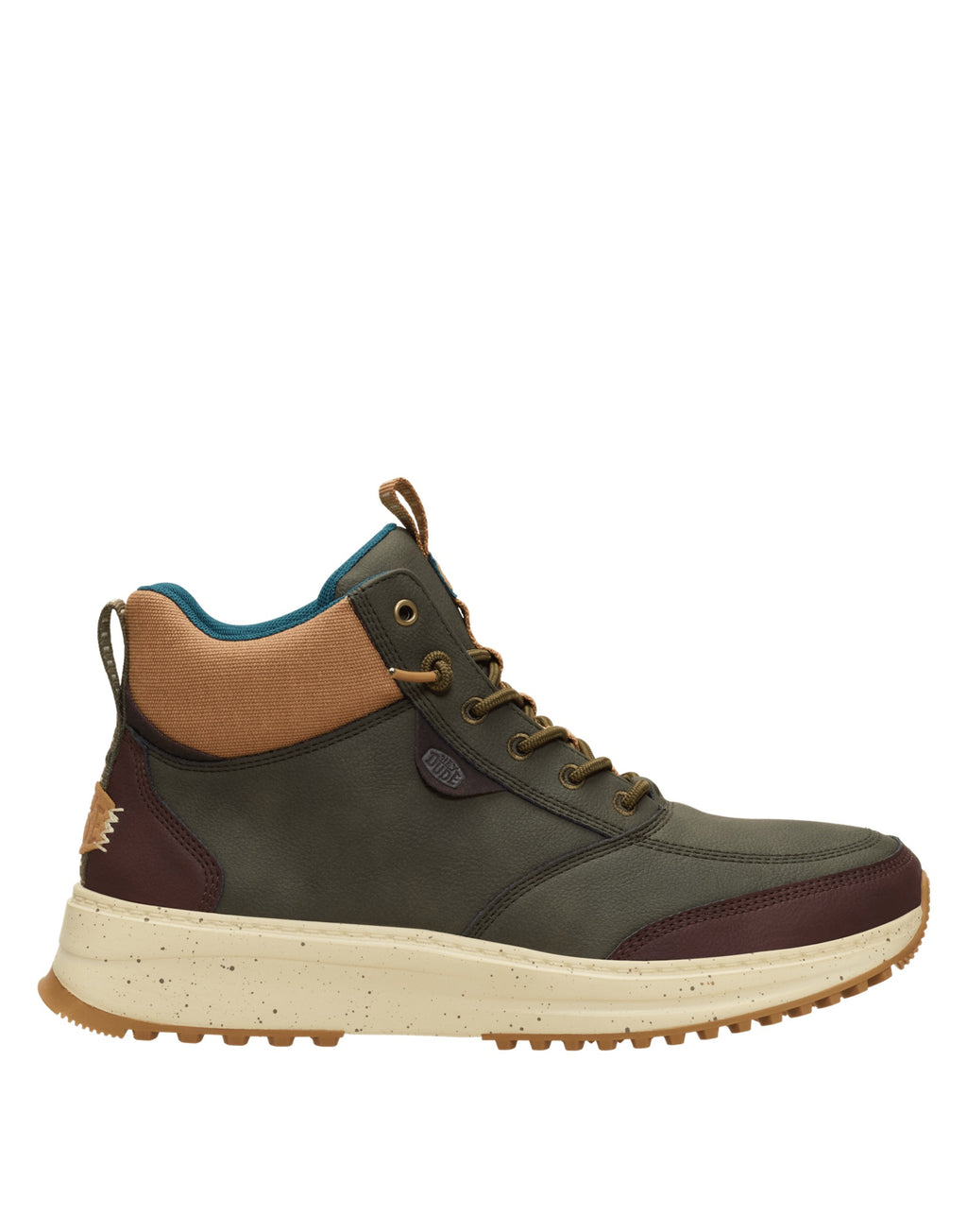 DUDE Stivaletti Tahoe Classic Dark Olive / Multi