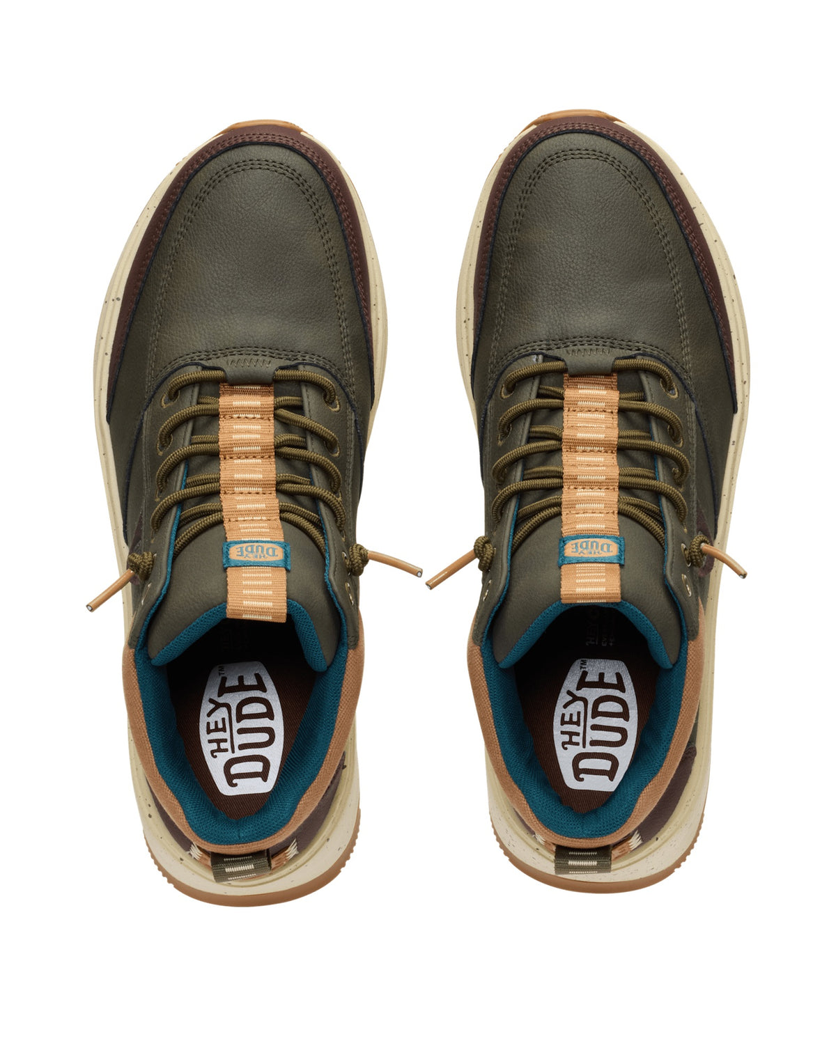 DUDE Stivaletti Tahoe Classic Dark Olive / Multi