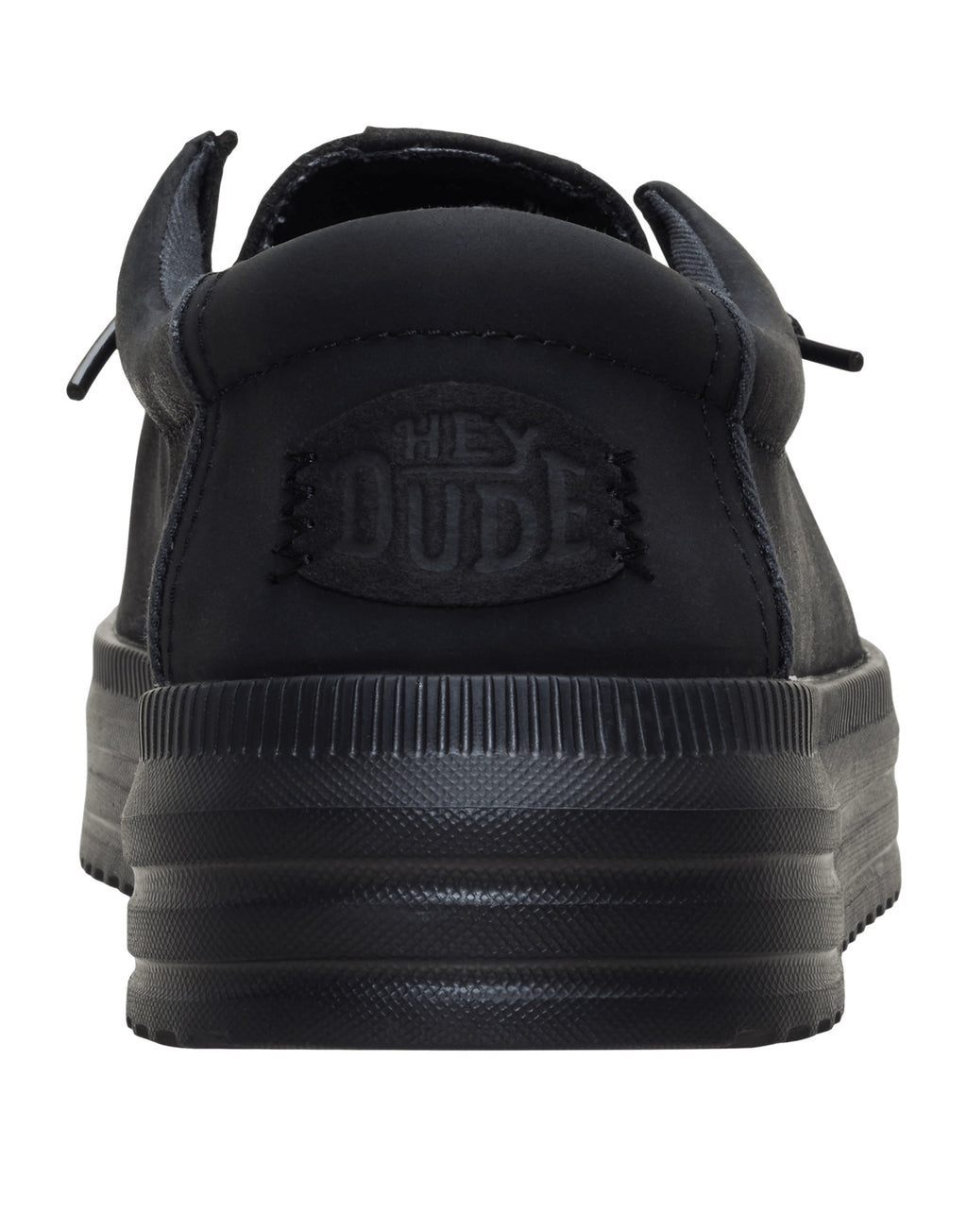 DUDE Mocassini REV Tumbled Leather Black / Black
