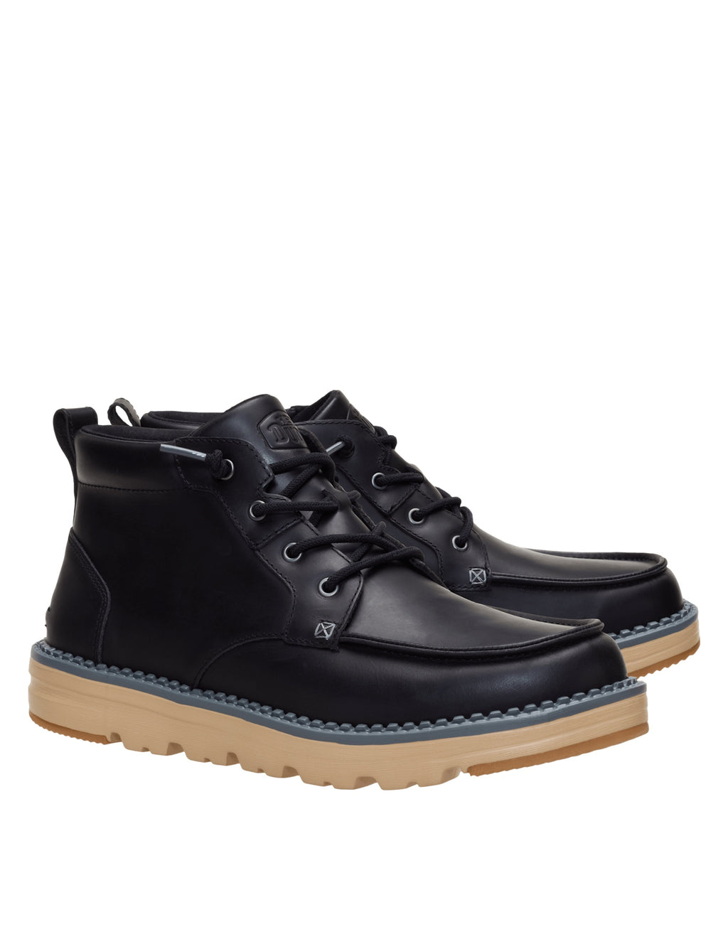 DUDE Stivaletti Flint Boot Leather Black / Multi