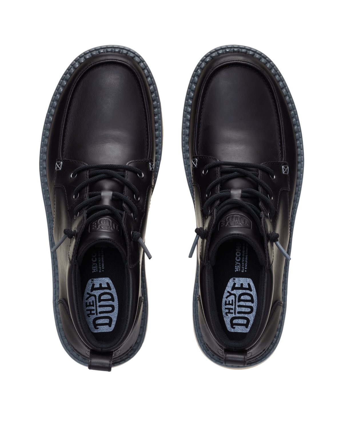 DUDE Stivaletti Flint Boot Leather Black / Multi
