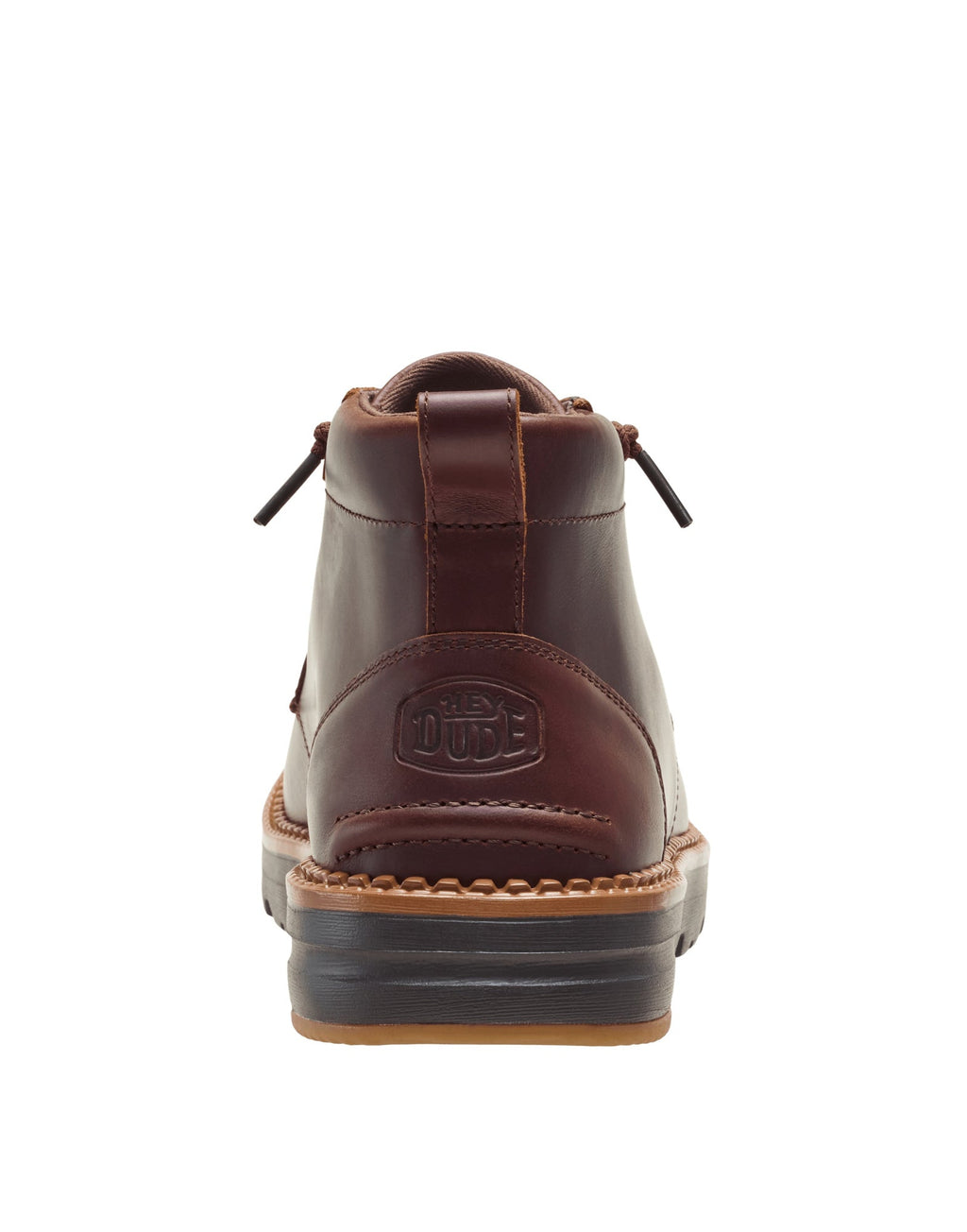 DUDE Stivaletti Flint Boot Leather Argan Oil / Chocolate Torte