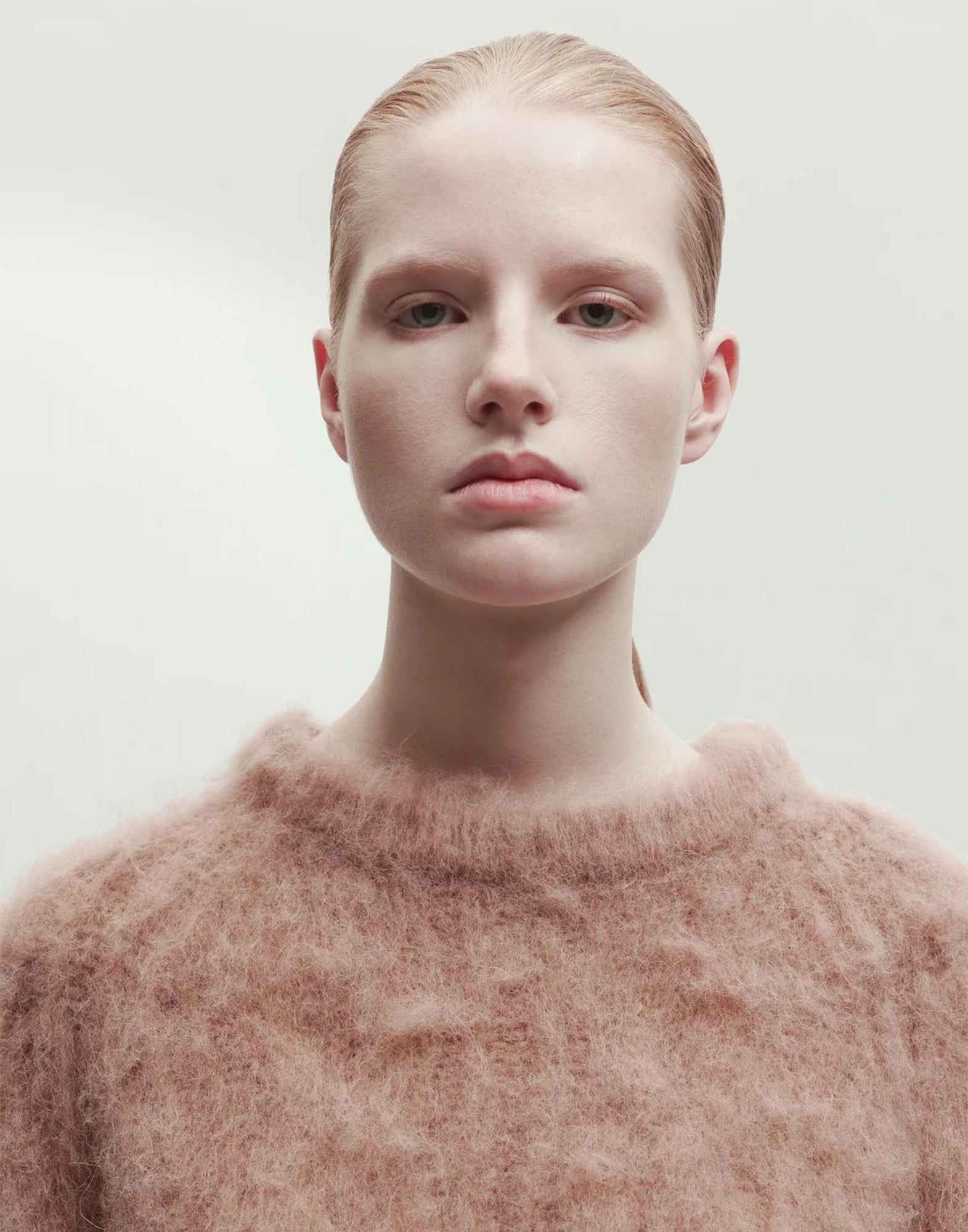 ERIKA CAVALLINI Maglia in Alpaca Cardato Nocciola
