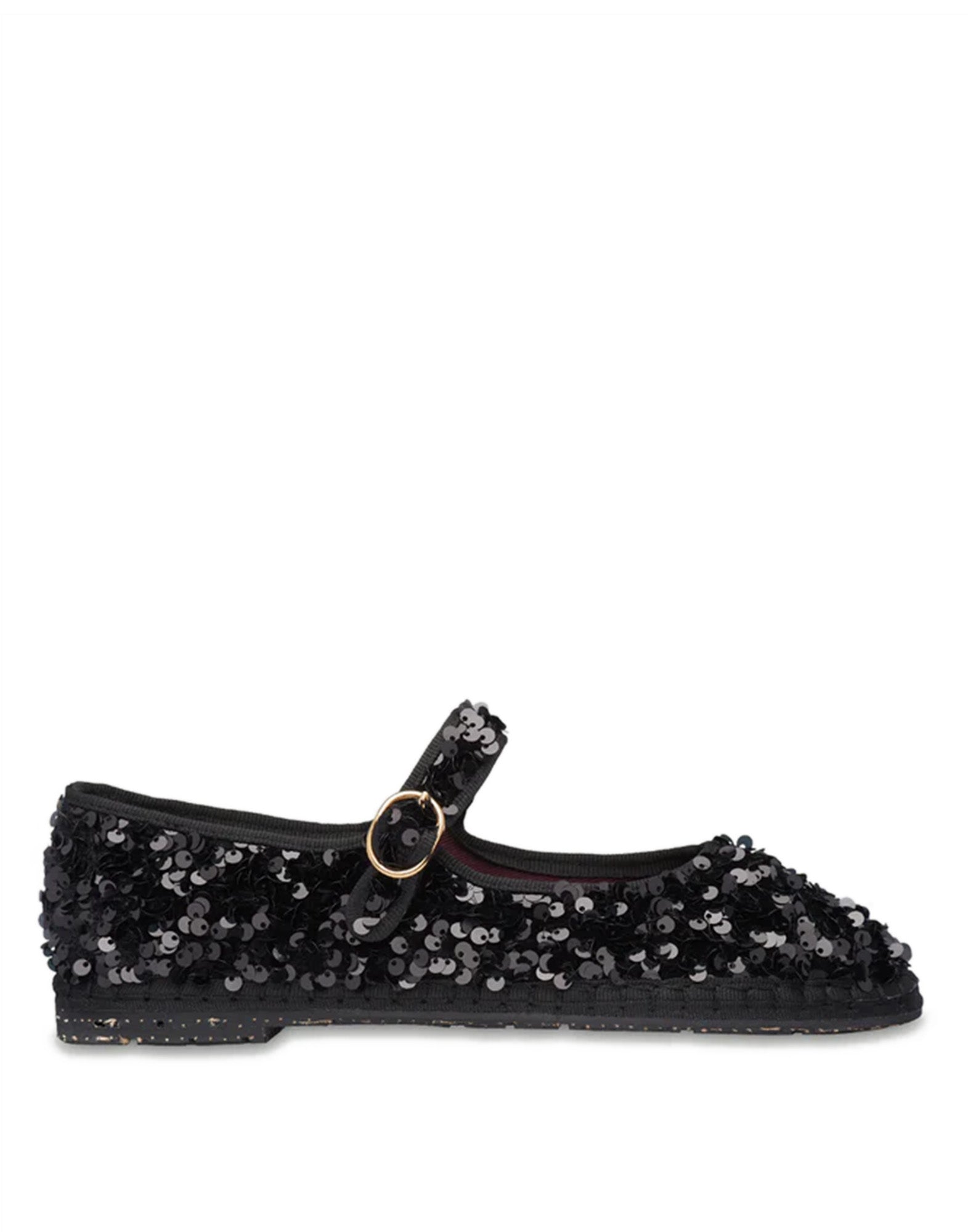 FLABELUS Mary Jane con Paillettes Nere