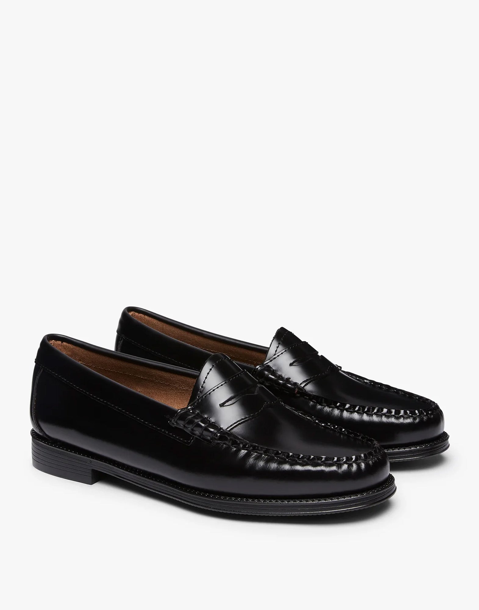 GH BASS Mocassini Easy Weejuns Penny in Pelle Nera