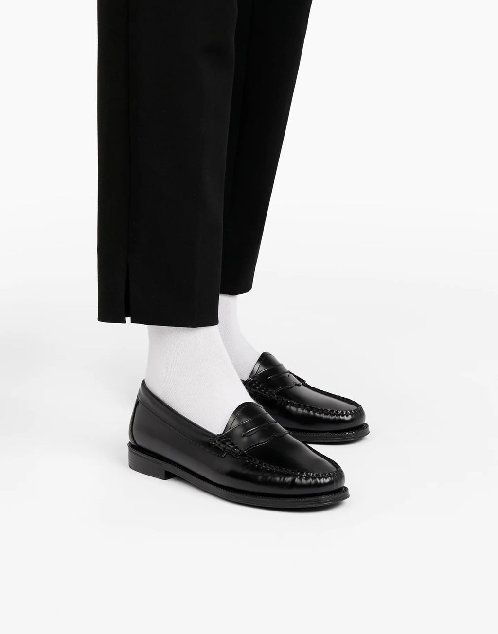 GH BASS Mocassini Easy Weejuns Penny in Pelle Nera