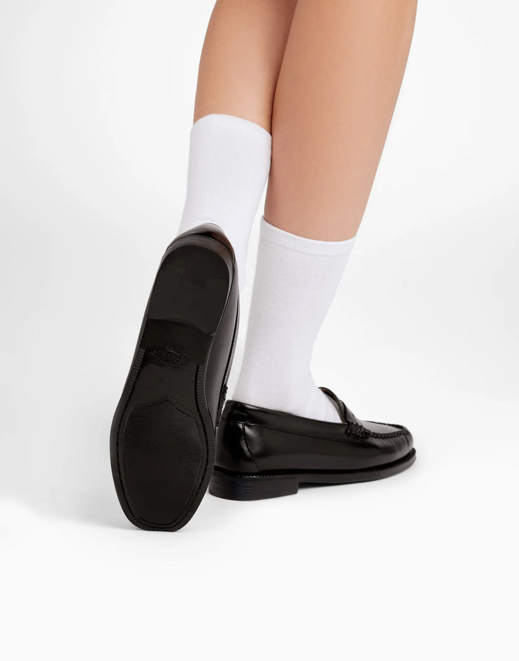 GH BASS Mocassini Easy Weejuns Penny in Pelle Nera