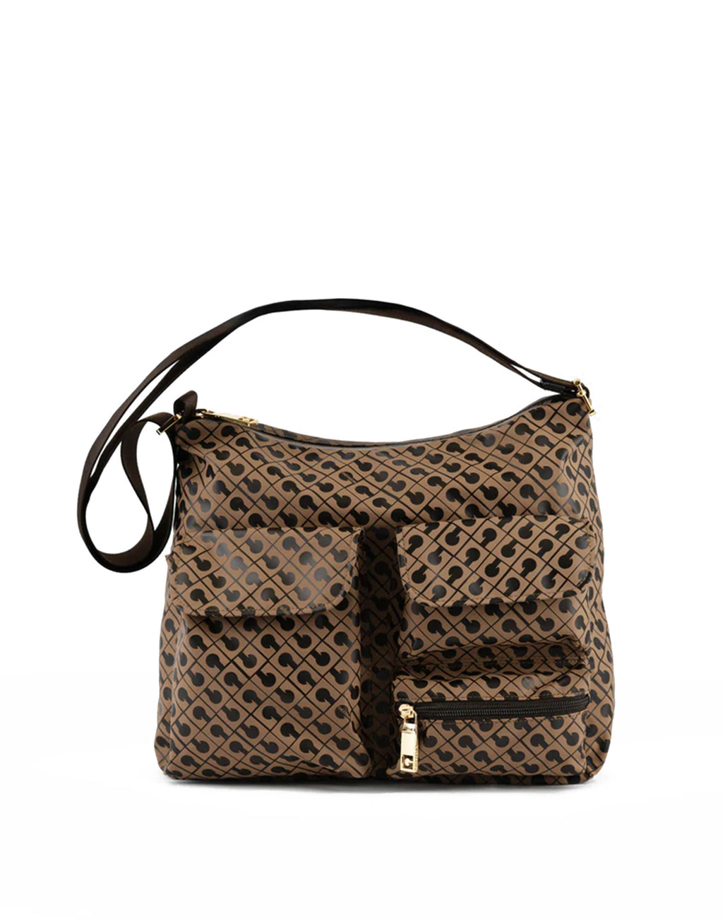 GHERARDINI Pocket Satchel Media in Softy Toffee