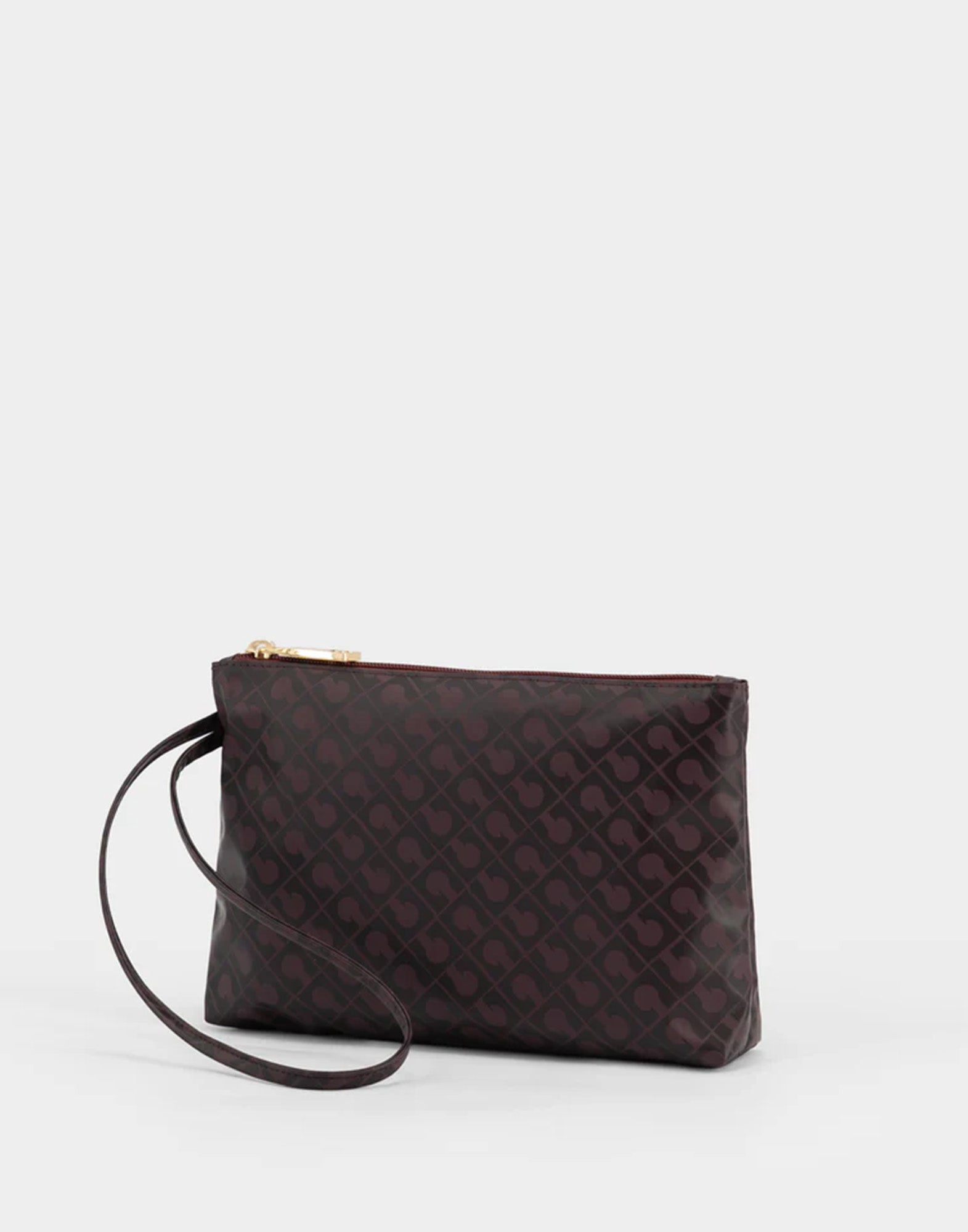 GHERARDINI Zipper Pouch Media in Softy Bordeaux